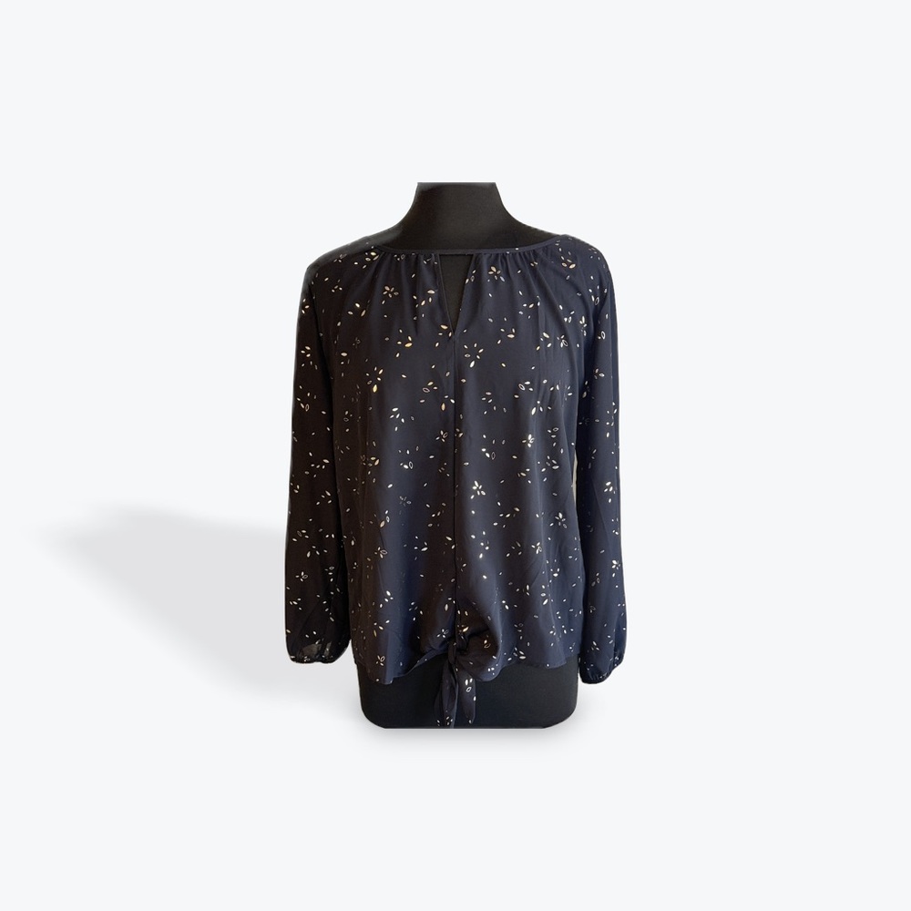 West Kei Elegant Navy Women's Top